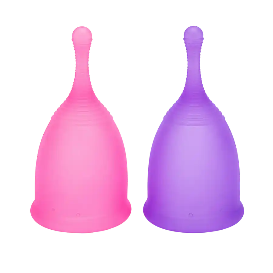 CarePlusFem cup pink and purple pair